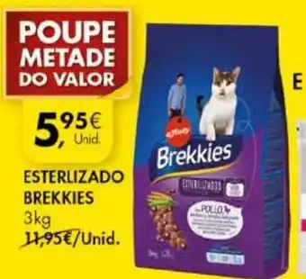 Pingo Doce Esterlizado Brekkies 3kg promoção
