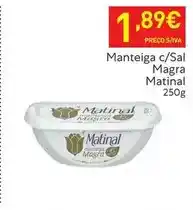Recheio Matinal - manteiga c/sal magra promoção