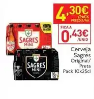Recheio Sagres - cerveja promoção
