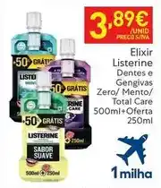Recheio Listerine - elixir promoção