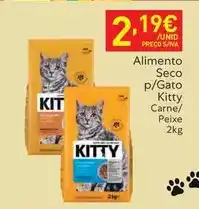 Recheio Kitty - alimento seco p/ gato promoção