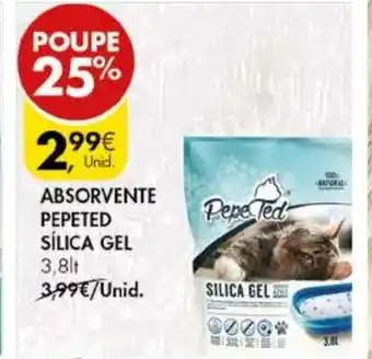 Pingo Doce Absorvente Pepeted Sílica Gel promoção