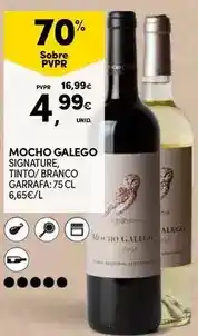 Continente Mocho galego promoção