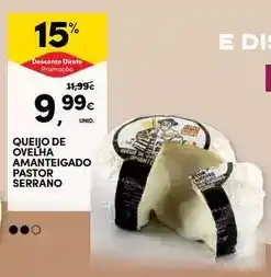 Continente Serrano - queijo de ovelha amanteigado pastor promoção