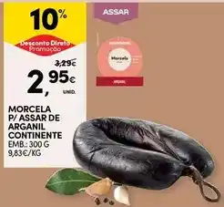 Continente Continente - morcela p/ assar de arganil promoção