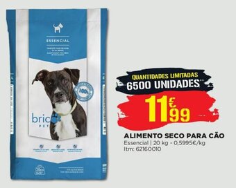 Bricomarché Alimento Seco para Cão 20kg promoção