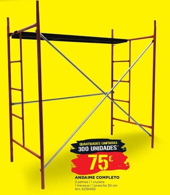 Bricomarché Andaime Completo 30cm promoção