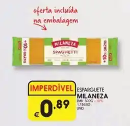 Meu Super Esparguete milaneza promoção