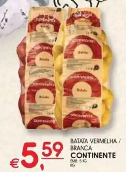 Meu Super Batata vermelha/ branca continente promoção
