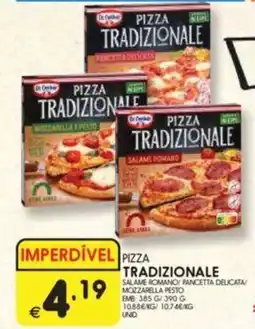 Pizza tradizionale