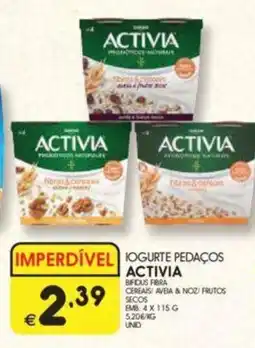 Meu Super Iogurte pedaços activia promoção
