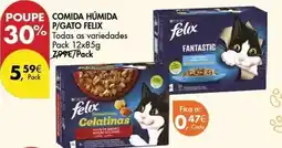 Pingo Doce Purina - comida humida p/gato felix promoção