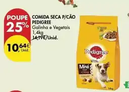 Pingo Doce Pedigree - comida seca p/cao promoção