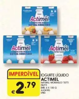 Meu Super Iogurte líquido actimel promoção