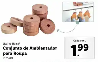 Lidl Livarno Home Conjunto de Ambientador para Roupa promoção