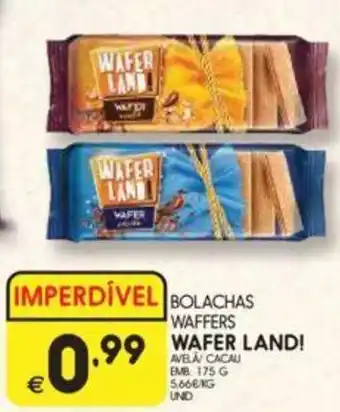 Meu Super Bolachas waffers wafer land! promoção