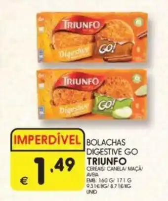 Meu Super Bolachas digestive go triunfo promoção