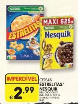 Meu Super Cereais estrelitas/ nesquik promoção