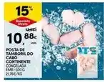 Continente Posta de tamboril do cabo continente promoção