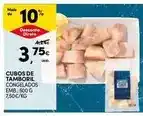 Continente Cubos de tamboril promoção