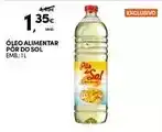 Continente Sol - por do - óleo alimentar promoção