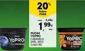 Continente Yopro - pudim promoção