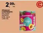 Continente Continente - pêssego promoção