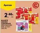 Continente Continente - iogurte liquido promoção