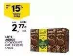 Continente Agros - leite promoção