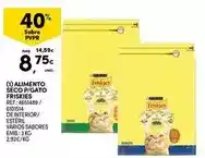 Continente Purina - alimento seco p/ gato friskies promoção