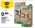 Continente Agros - leite uht promoção
