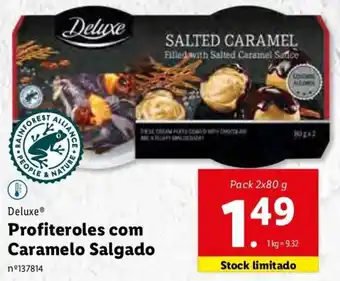 Deluxe Profiteroles com Caramelo Salgado 2x80g