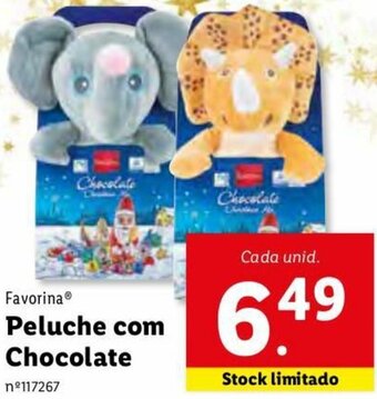 Favorina Peluche com Chocolate
