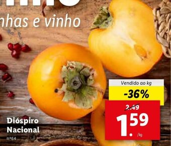 Lidl Dióspiro Nacional promoção