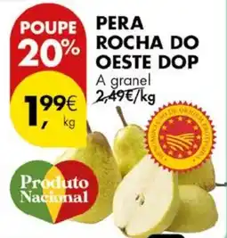 Pingo Doce Pera rocha do oeste dop a granel promoção