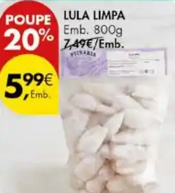 Pingo Doce Lula Limpa promoção