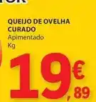 E.Leclerc Queijo de ovelha curado promoção