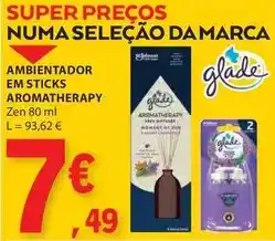 Glade - ambientador em sticks aromatherapy