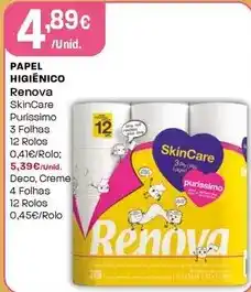 Intermarché Renova - papel higiênico promoção