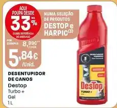 Intermarché Destop - desentupidor de canos promoção