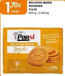 Intermarché Porsi - bolacha maria dourada promoção