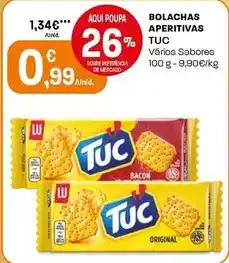 Intermarché Tuc - bolachas aperitivas promoção