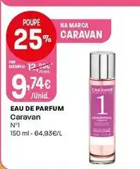 Intermarché Caravan - eau de parfum promoção