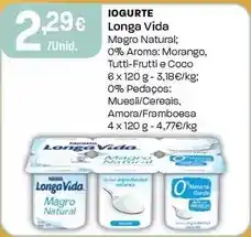 Intermarché Longa vida - iogurte promoção