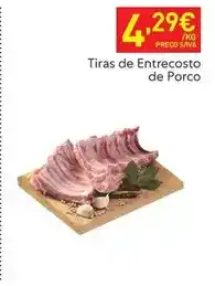 Recheio Tiras de entrecosto de porco promoção
