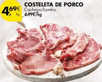 Pingo Doce Costeleta de porco promoção