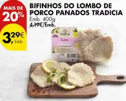 Pingo Doce Bifinhos do lombo de porco panados tradicia promoção