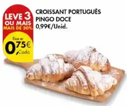 Croissant português pingo doce