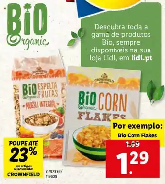 Lidl Bio com Flakes promoção