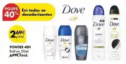 Pingo Doce Dove - powder 48h promoção